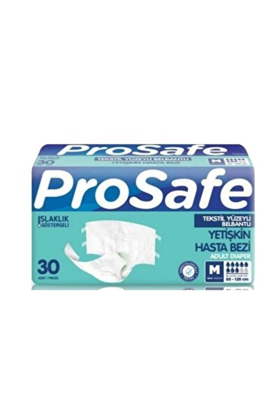 PROSAFE حفاضات للمريض مع حزام الخصر متوسط ​​30 قطعة (4 قطع)