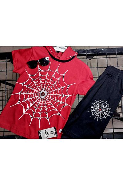 Gigas Hooded Masked Spiderman Set