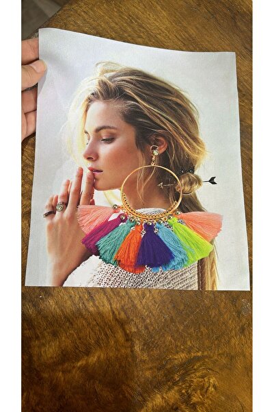 Gönülden Tasarım 23x19 см Зірковий камінь, кольоровий кулон, дівчачий герб