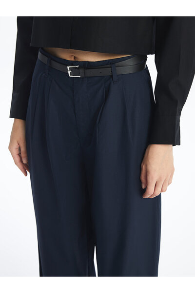 LC Waikiki Női laza szabású öves nadrág