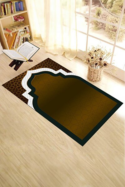 EY HOME Covoraș de rugăciune digital cu imprimeu lavabil, șters, modern, 70x130