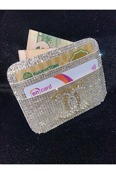 Lüks Taş Taşlı Mini Kartlık (Cüzdan)