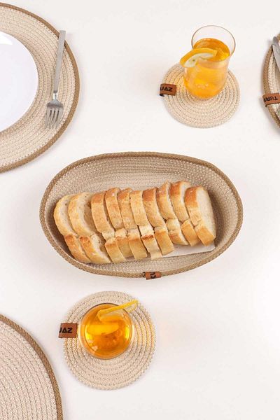 Pikas Jute Wicker Basket Set - Multi-Purpose Organizer, 100% Handmade