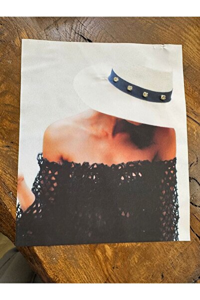 Gönülden Tasarım Pălărie de piatră de zircon pentru femei - cusătură aplicată...