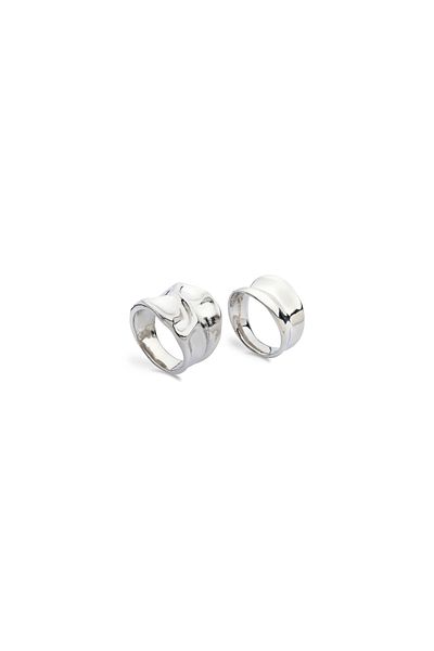 Twist AMORF Metal Ring Set