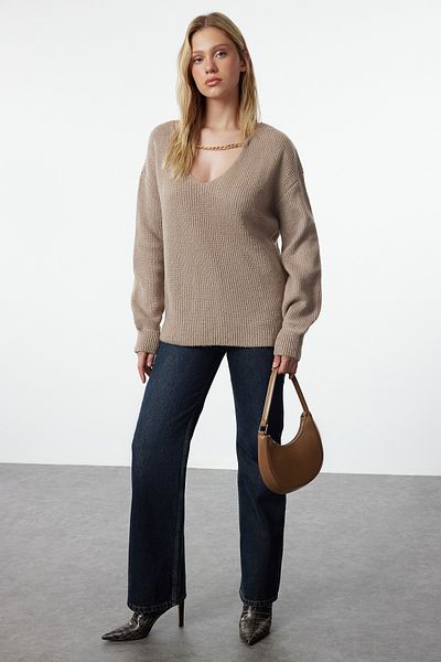 Trendyol Collection Pulover din nurcă cu textura moale - TWOAW25KZ00213