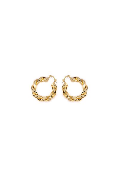 İpekyol Spiral ring earrings