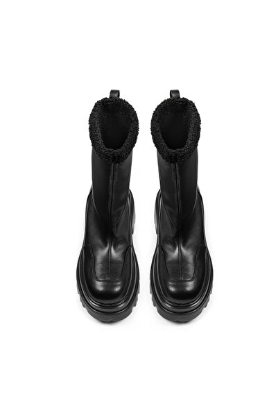 Twist SUNİ LEATHER LOOK FURRY BOOTS