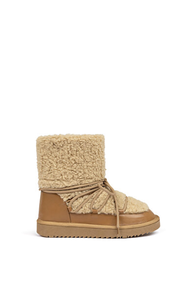 Twist Furry Artificial Boots