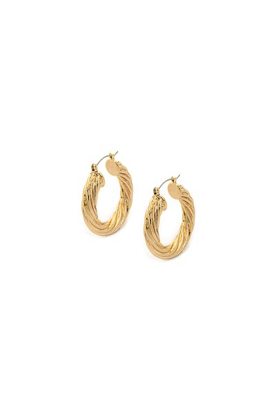 İpekyol Metal Ring Earring