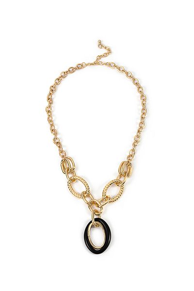 İpekyol Metal necklace with mixed inserts
