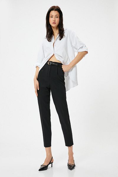 Koton Women's Black Jeans - 4SAK40097UW Model