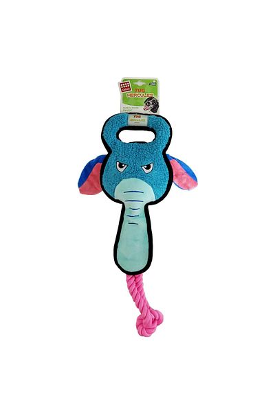 Gigwi 8458 Elephant Model Tooth String Dog Toy with Holder