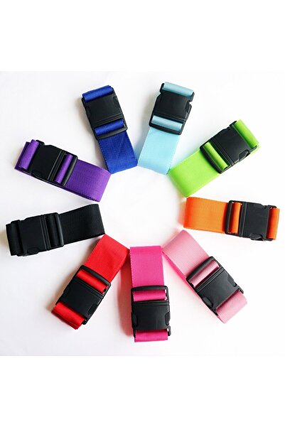 BALP 2,5 Cm Valiz Bavul Emniyet Kemeri Renkli 2 Adet