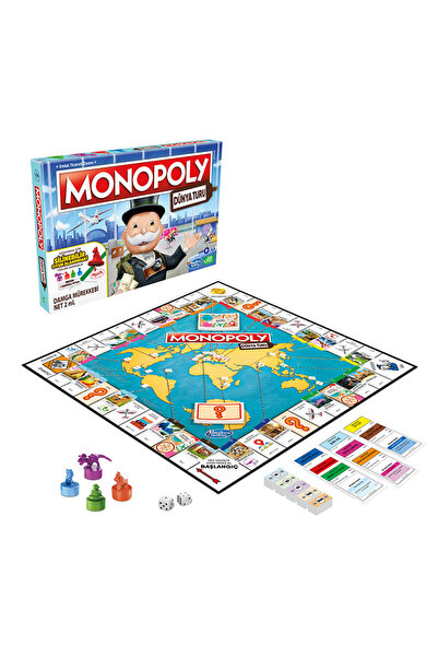 Monopoly World Tour Box Game F4007