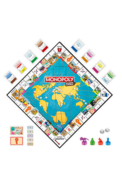 Monopoly World Tour Box Game F4007
