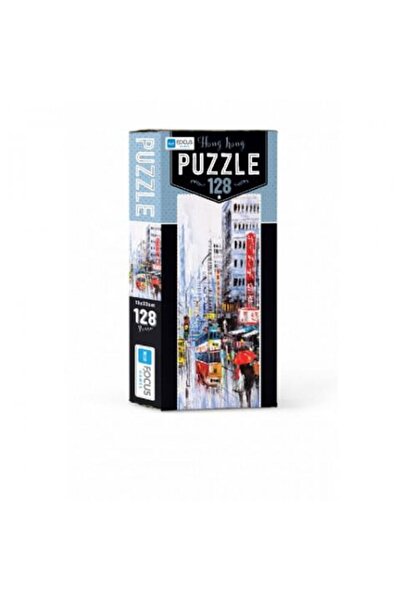 Blue Focus Hong Kong Puzzle 128 Parça