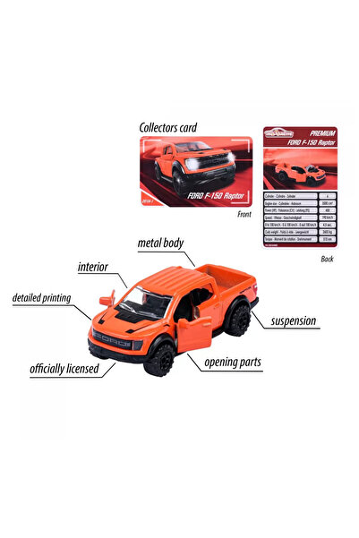 Majorette Premium Cars Single Cars Ford F-150 Raptor 212053052