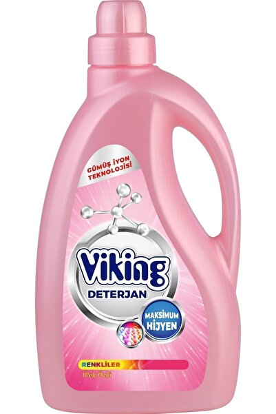 Viking Sıvı Çamaşır Deterjanı 2.7 L 6 Adet - Renkliler Hassas Ciltler Ve Siyahlar