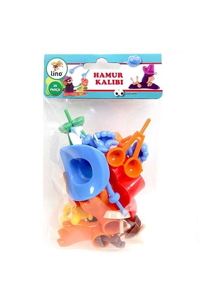 Lino Play Dough Mold Body Parts 26 Pieces