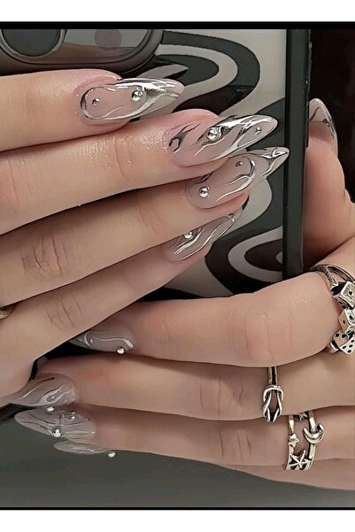 ELNİL BUTİK 24 lü takma tırnak setleri