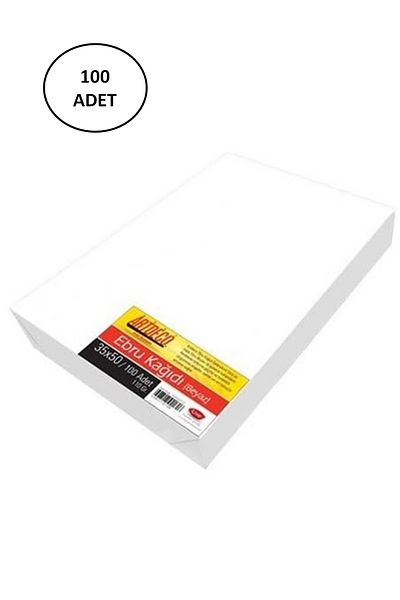 Artdeco Artdeco Licence Marbling Paper - White, 35*50, 110 Gr.