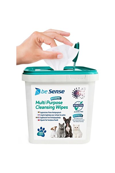 Sense Be Evcil Hayvan Temizleme 300’Lü Mendil , Koku Giderici , Alkolsüz Kova...