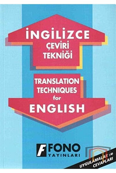 Fono Yayınları Ingilizce Çeviri Tekniği