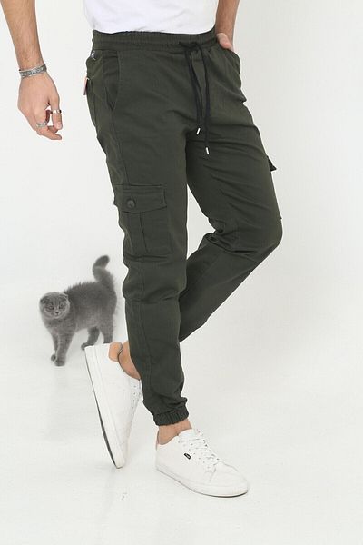 comstar Ανδρικό παντελόνι Jogger Bellows με ελαστικά πόδια