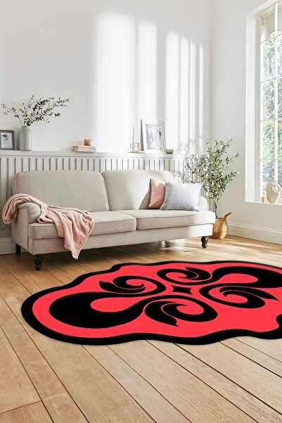 EY HOME Digital Printed Non-Slip Base Washable Laser Cut Stylish Runner Kitchen Living Room Carpet