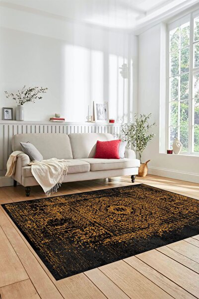 EY HOME Renkli Klasik Desen Dijital Kaymaz Taban Yıkanabilir Yolluk Mutfak Sa...