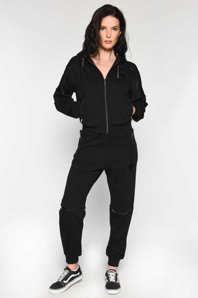 ECKO UNLTD Γυναικείο Φούτερ Perrı Μαύρο