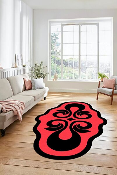 EY HOME Digital Printed Non-Slip Base Washable Laser Cut Stylish Runner Kitchen Living Room Carpet