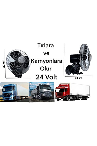 Genel Markalar Kamyon Ve Tır Uyumlu 24volt 'açıklamayı Okuyunuz'dönerli Vanti...