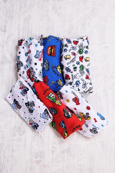 GÜMÜŞ Silver 6-Piece Boy's Mixed Pattern Boxer