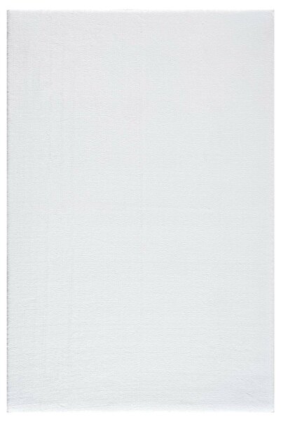 ALgorand Home Λευκό βελούδινο χαλί - Λευκό μαλακό κατάλληλο για υπνοδωμάτιο, μπάνιο και εφηβικό δωμάτιο