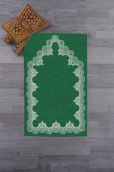 EY HOME Covor de rugăciune digital cu imprimeu lavabil, simplu și elegant, 70...