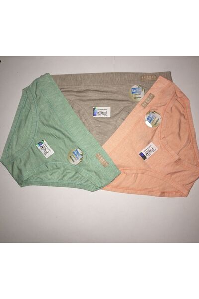 Berrak Chiloți de bikini din bambus 4 bucăți