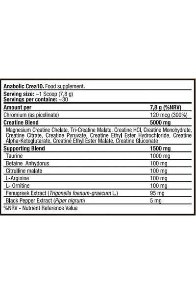 kevin levrone Gh Crea10 Creatine 30 Servies
