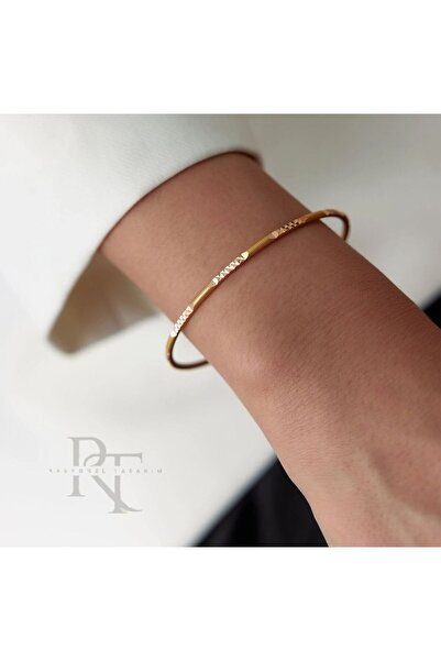 Rasyonel lazer Ajda 925 Ayar Gümüş Bilezik