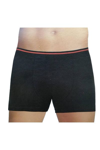 Sedef Yıldızı 6 Τεμάχια Μαύρο Χρώμα Οικονομικό Lycra Boxer