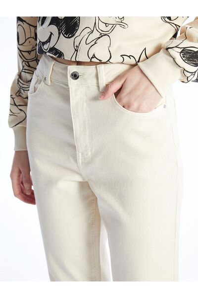 LC Waikiki High Waist Mom Fit Women's Jean Pants