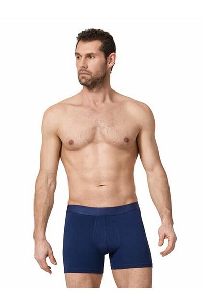 Namaldı Μπόξερ 3 τεμαχίων Navy Blue Color Lycra