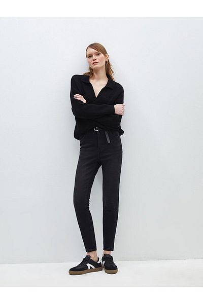 LC Waikiki Jupiter Super Skinny Fit Γυναικείο Jean - Παντελόνι με ζώνη μέσης