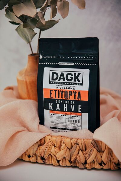 Dagk Etiyopya Çekirdek Kahve 250gr