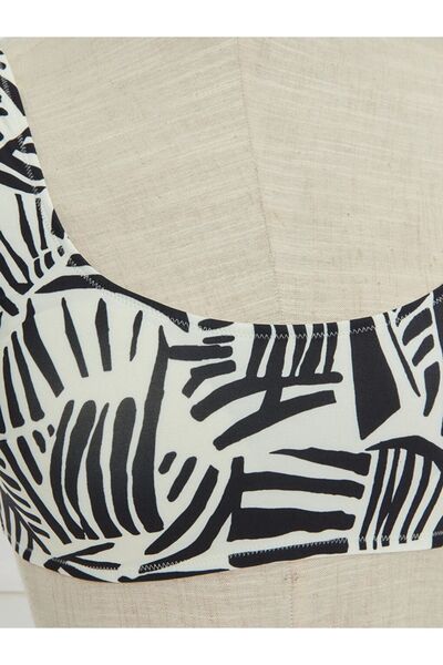 LC Waikiki Dream Women's Bikini Top - Removable Pad and Pattern