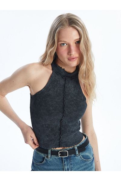 LC Waikiki Γυναικεία μπλούζα Halter Neck