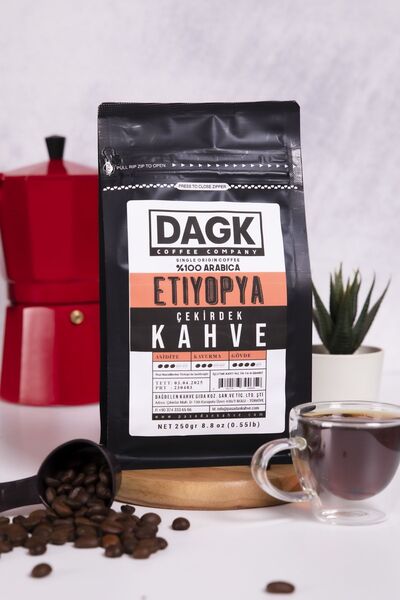 Dagk Etiyopya Çekirdek Kahve 250gr