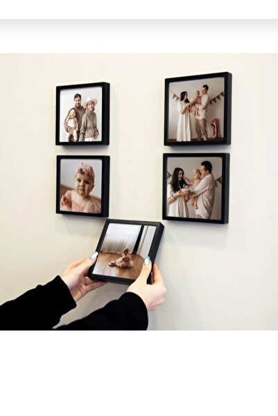 Home Rame adezive Snap-On Pola 12x12cm Pachet de 5 Pachet PVC Li