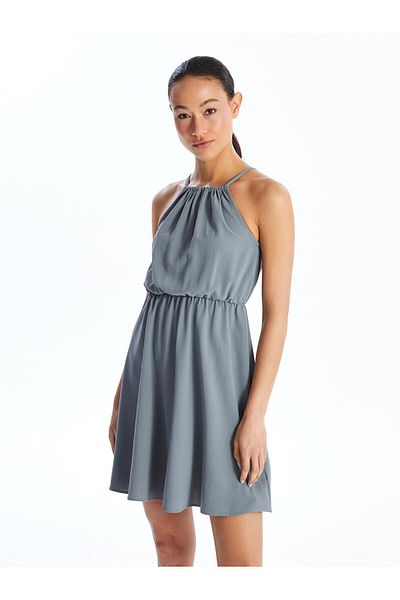 LC Waikiki Halter Neck Women's Dress - Straight Cut